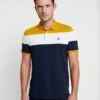 Pier One Poloshirt - Dark Blue/Mustard -Pier One Mannenmode Winkel 049d18c092344dcaab7fb30bacc28a30