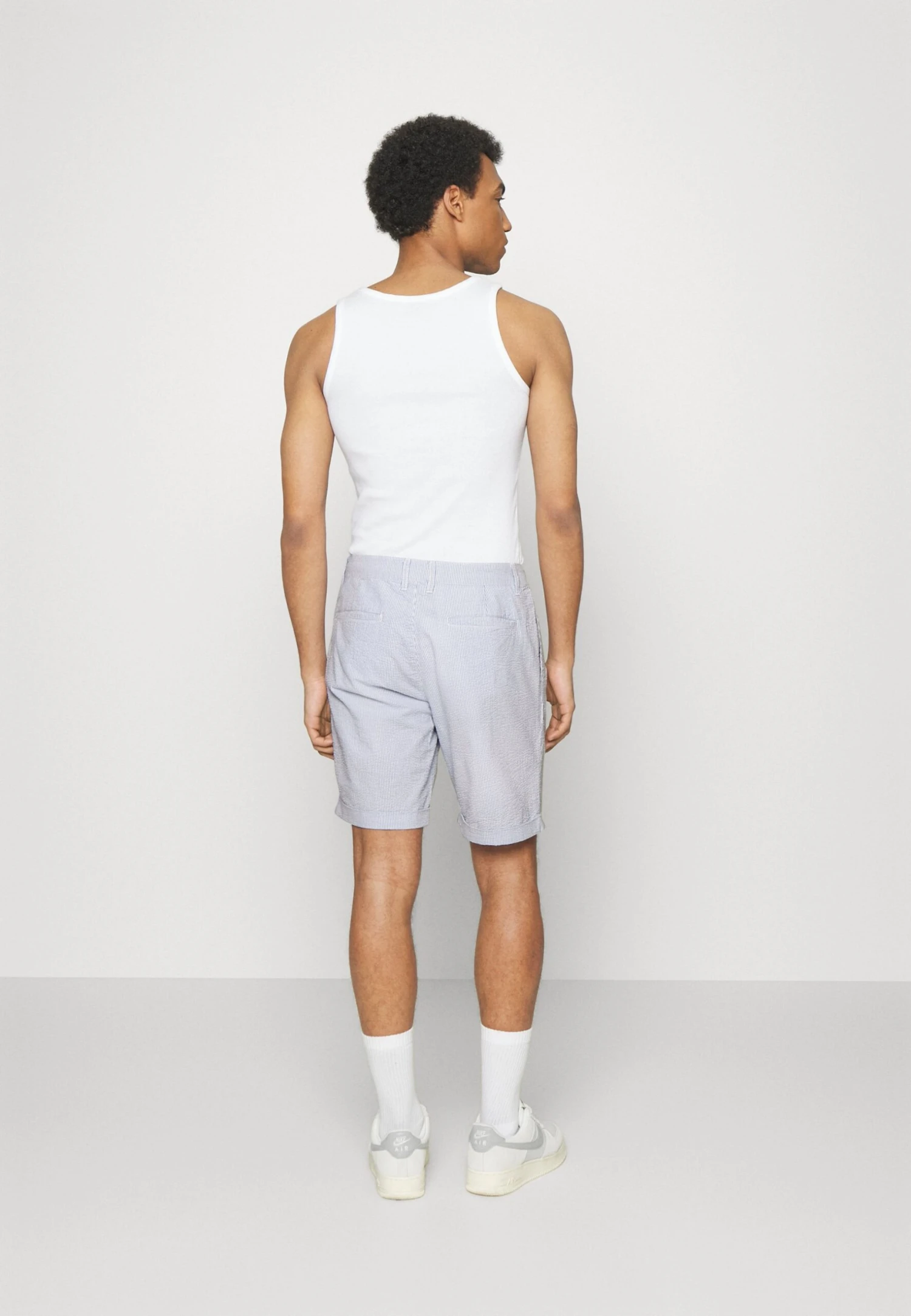 Pleated Seersucker Short - Shorts - Blue Pier One Pleated Seersucker Short - Shorts - Blue -Pier One Mannenmode Winkel 0505307b83204187a2876ecbcc2f0c68 scaled