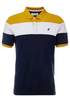 Pier One Poloshirt - Dark Blue/Mustard -Pier One Mannenmode Winkel 0b5fce5dbc704513a7b73ce874c509e3