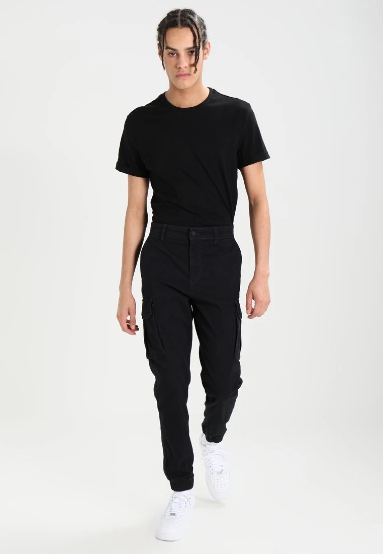 Cuffed Skinny Trouser- Cargobroek - Black Pier One Cuffed Skinny Trouser- Cargobroek - Black -Pier One Mannenmode Winkel 0be43ae7598e45609b5694b3bd678258