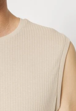 Pier One 2 Pack - Top -Black/Beige -Pier One Mannenmode Winkel 10597b910b6e4cff83e2cc561472b88f