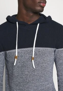 Pier One Hoodie - Dark Blue -Pier One Mannenmode Winkel 1ba6a075ae1845a7af3ab36850a66d7e