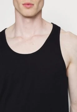 Pier One 3 Pack - Top - Black/Blue/Grey -Pier One Mannenmode Winkel 1d8e9c943df74a0cba55fc2f6ba024c4