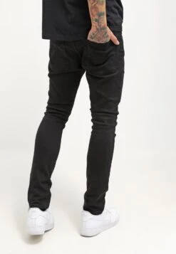 Pier One Slim Fit Jeans - Black Denim 4 Pier One Slim Fit Jeans - Black Denim -Pier One Mannenmode Winkel 2413fe9d29d847d09d18e8dcce927447