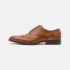 Pier One Leather - Veterschoenen - Cognac -Pier One Mannenmode Winkel 2e2315ec49b84a55808e90eb04f9db65