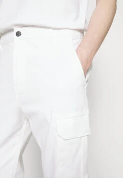 Pier One Cuffed Skinny Trouser- Cargobroek - White -Pier One Mannenmode Winkel 3210064fb06746c49b8f6da54ce68393