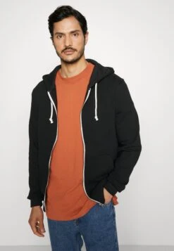 Pier One 2 Pack - Sweater Met Rits - Black/Mottled Light Grey -Pier One Mannenmode Winkel 3528309c123c4189b5dc1da9c1f9881e