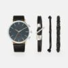 Pier One Set - Horloge - Black -Pier One Mannenmode Winkel 3b58142599864dc29cbfb5838dc53b59