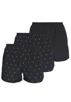 Pier One 3 Pack - Boxershort - Dark Blue -Pier One Mannenmode Winkel 3d937f499e3444f5855984e4f312b3ec