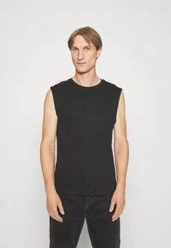 Pier One 2 Pack - Top -Black/Beige -Pier One Mannenmode Winkel 5a568520e28347a7a0d2ee9afd79eec2