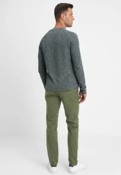Pier One Chino - Dark Green -Pier One Mannenmode Winkel 68ea94008079472785ad83ae6cb4e18a