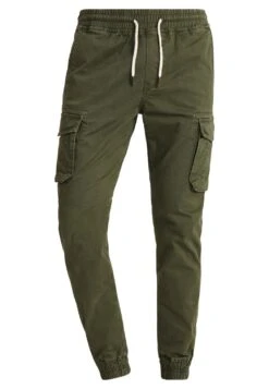 Pier One Cargobroek - Khaki -Pier One Mannenmode Winkel 6b0ed0ef74c34e0092edf80f1f387d8b