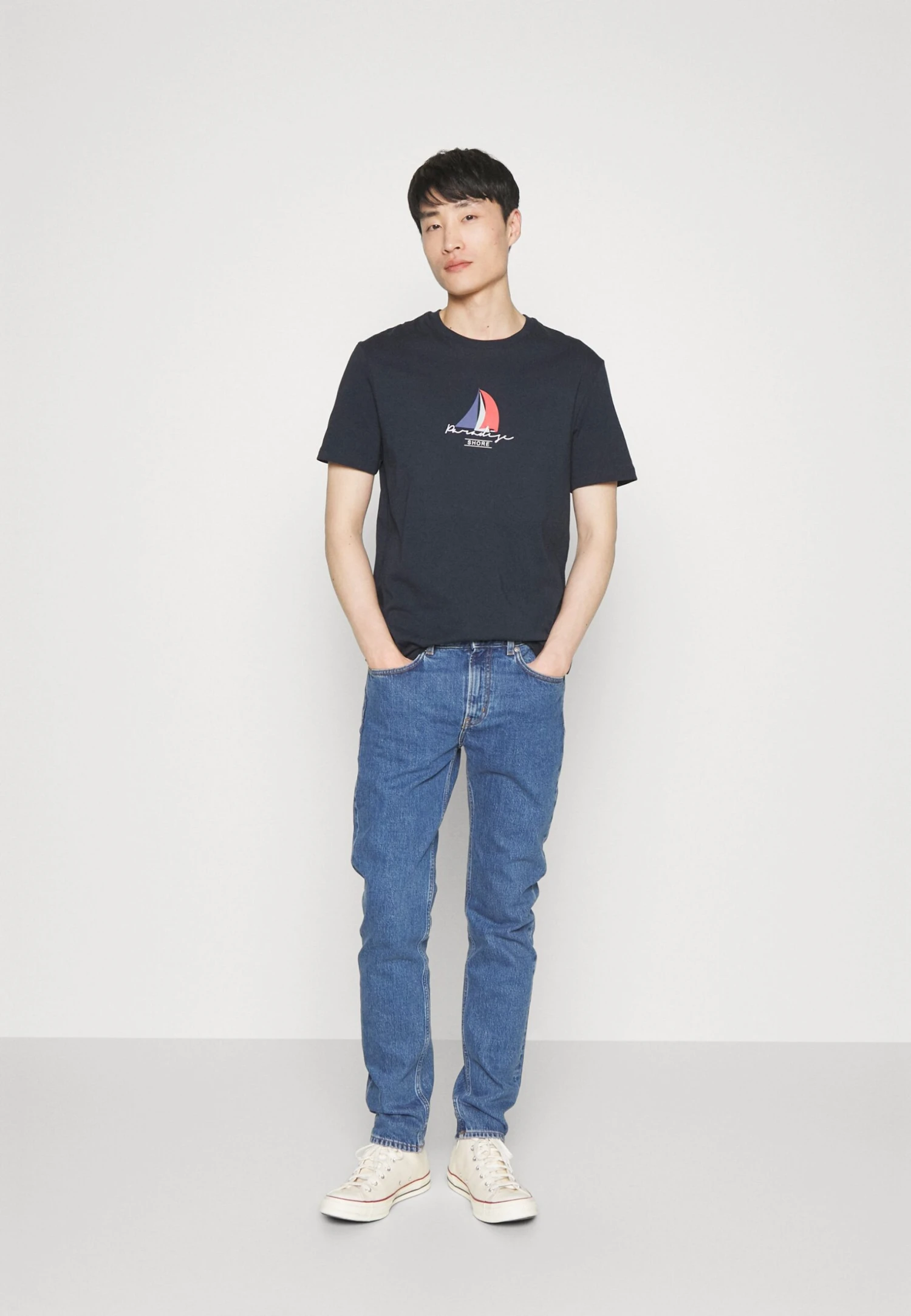 T-Shirt Print - Dark Blue Pier One T-Shirt Print - Dark Blue -Pier One Mannenmode Winkel 7144442f84cd441eb0c1d9c19566832e scaled