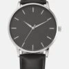 Pier One Horloge - Black/Silvercoloured -Pier One Mannenmode Winkel 7935ed590a9743b99815e64729d95e1c