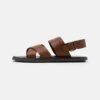 Pier One Unisex - Sandalen - Cognac -Pier One Mannenmode Winkel 7eec6c27b8ac4834be9563e04dfa19d3
