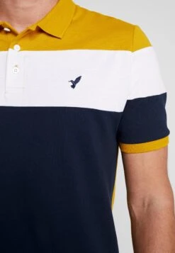 Pier One Poloshirt - Dark Blue/Mustard -Pier One Mannenmode Winkel 953fd97b317348de958b702d326c8b14