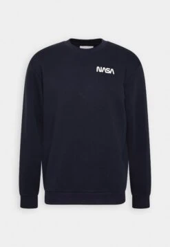 Pier One Nasa - Sweater - Dark Blue -Pier One Mannenmode Winkel 9efcfe573dba4ce2bbdbf5d01ba701a7