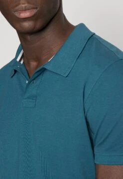 Pier One 2 Pack - Poloshirt - Petrol/Black -Pier One Mannenmode Winkel a43ad11d9a224990ac9fdc5fd8e4693a