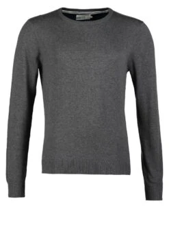 Pier One Basic Crewneck - Trui - Dark Grey Melange 6 Pier One Basic Crewneck - Trui - Dark Grey Melange -Pier One Mannenmode Winkel a544139b03e5432e9796573c491ff748