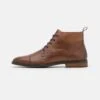 Pier One Leather - Veterboots - Cognac -Pier One Mannenmode Winkel a9f5097f0b854e50a3c5cf995e3ce56f