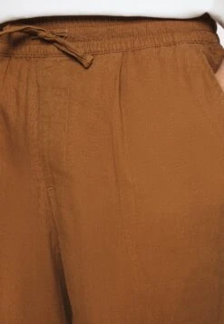 Pier One Drawcord Trousers Linen Blend - Broek - Brown 6 Pier One Drawcord Trousers Linen Blend - Broek - Brown -Pier One Mannenmode Winkel bedf8e1eb0ea4ab1b26ff4d546d32792