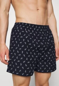 Pier One 5 Pack - Boxershort - Dark Blue/Bordeaux/ Blue -Pier One Mannenmode Winkel bf5b61022dd14e078114fe4139261cf8