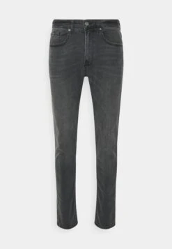 Pier One Slim - Jeans Tapered Fit - Grey Denim