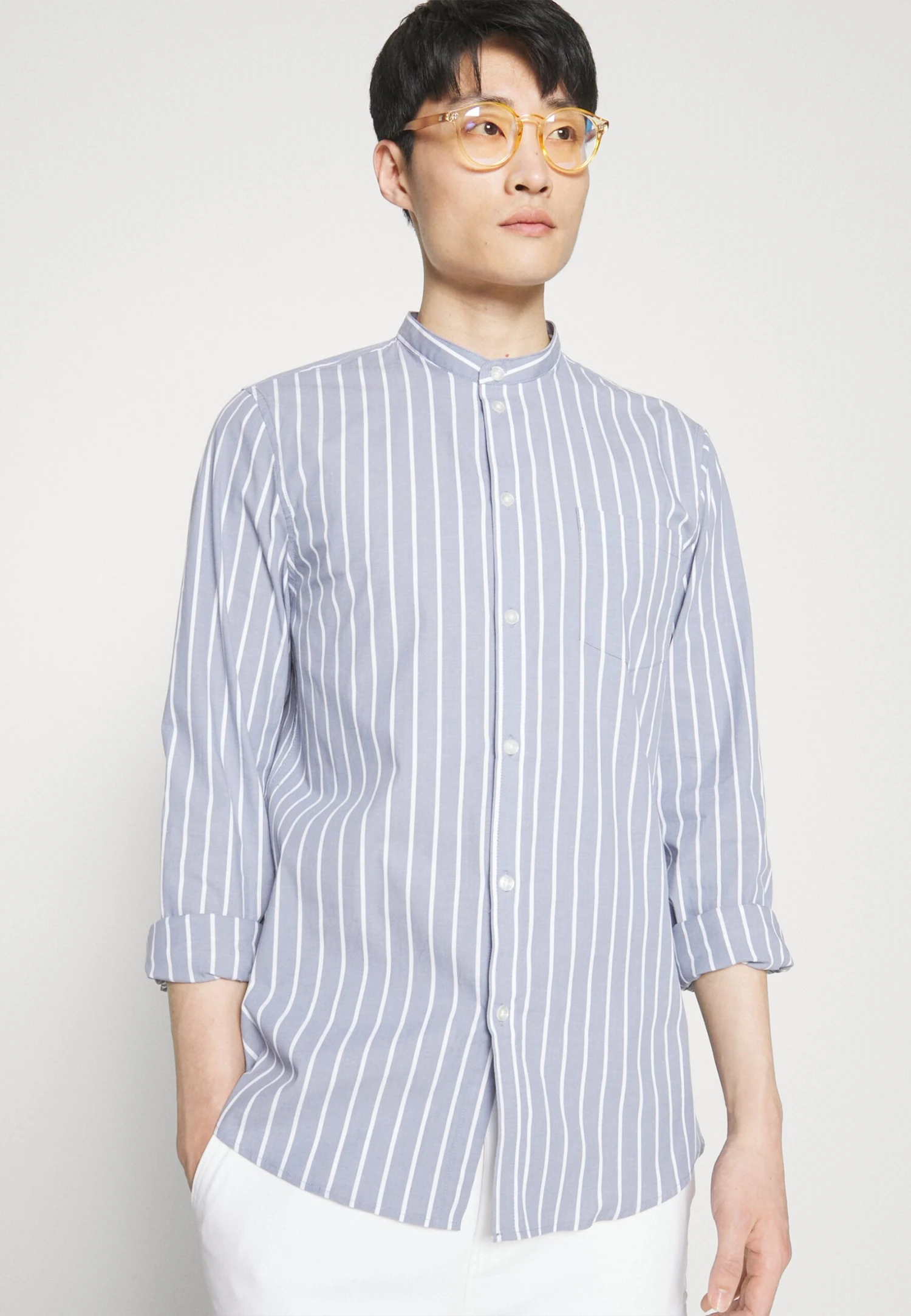 Muscle Fit Stand- Overhemd - Blue Pier One Muscle Fit Stand- Overhemd - Blue -Pier One Mannenmode Winkel c95aee840d27425d93f7825c3cd7c13d scaled