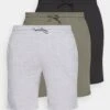 Pier One 3 Pack - Pyjamabroek - Black/Mottled Grey/Khaki 1 Pier One 3 Pack - Pyjamabroek - Black/Mottled Grey/Khaki -Pier One Mannenmode Winkel cfd63269131c47ba85b5a0772f5e7b9f