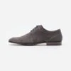 Pier One Leather - Veterschoenen - Grey -Pier One Mannenmode Winkel d01d70a2887940128b07be1b4c4d6526